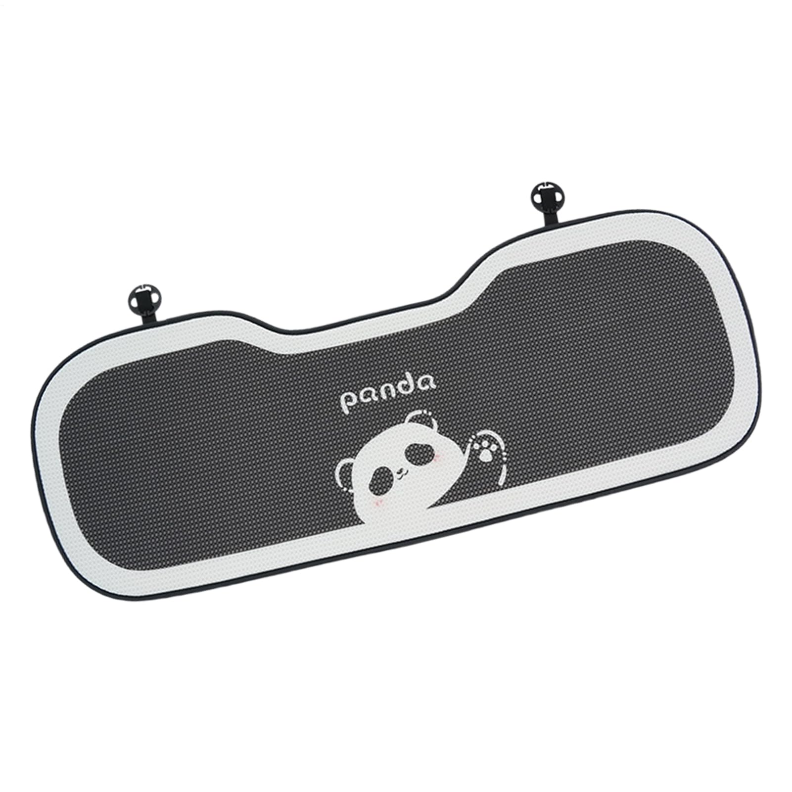 Oreilles de repos de la tête de voiture panda coussin ergonomique voyage