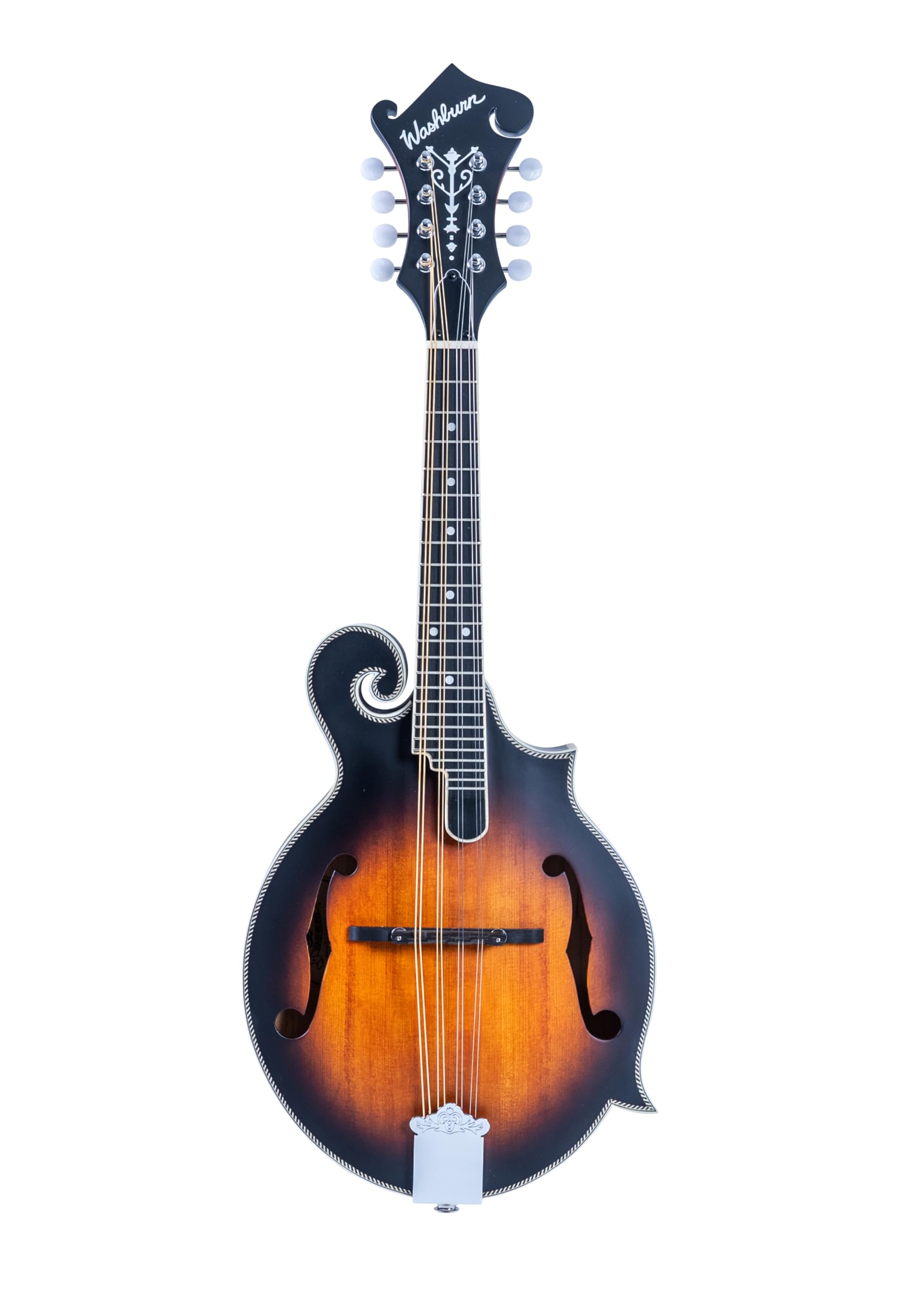 Washburn M3SEBRK F-Style Mandolin Brown Burst