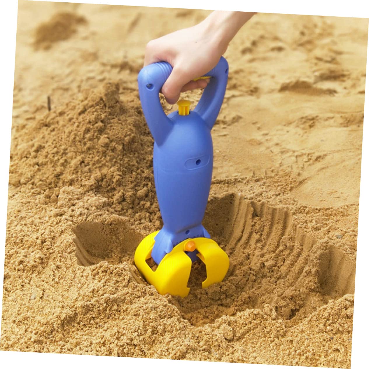 UKCOCO 2 Piezas Juguete de Playa para y Resistente Adecuado para Agarrar Arena Diseño Ergonómico para Aire Color Azul para Actividades Veraniegas