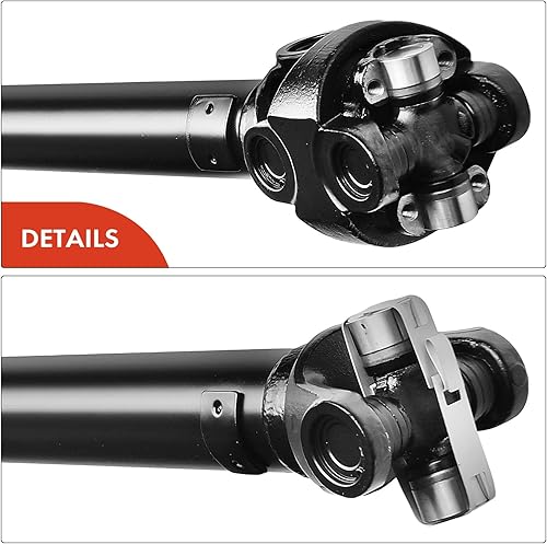 Miniatura 7 de A-Premium Conjunto de eje de transmisión completo delantero compatible con Jeep Grand Cherokee 2002 2003 2004, L6 4.0L, repuesto # 52105884AA