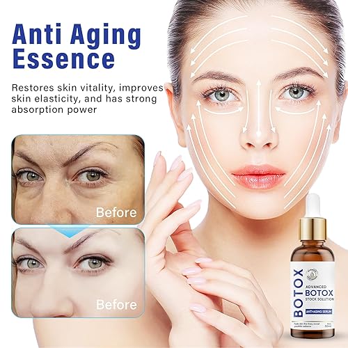 Miniatura 5 de Botox en una botella, suero facial Botox con vitamina C y E, suero facial con solución de botox, antienvejecimiento y estiramiento facial