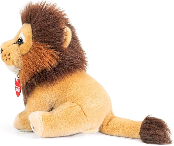 Trudi Leone Narciso Leoncino mascotte peluche, regalo di Natale e compleanno. | 17x18x25cm taglia S | Animali Esotici tropicali | modello 27541 - 2