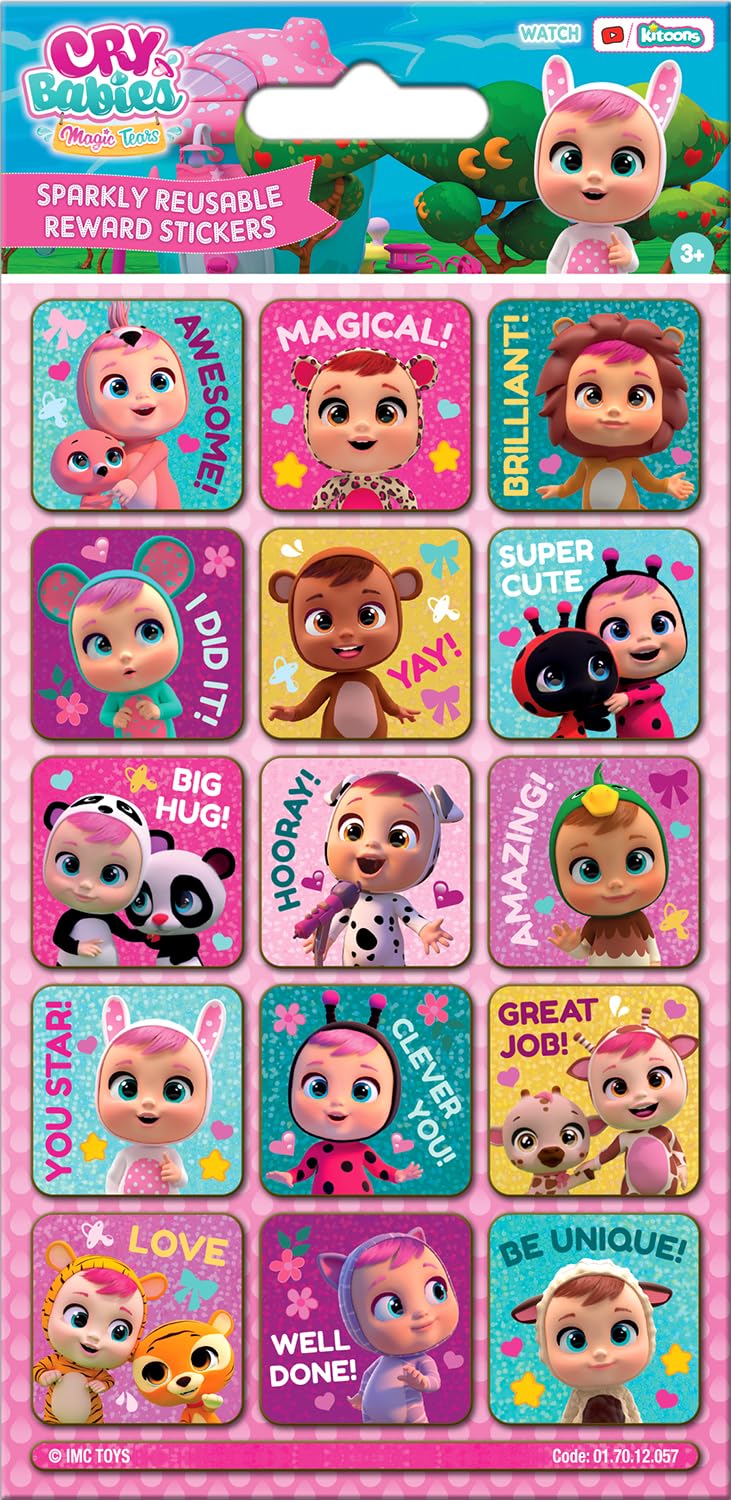 Christmas Cry Babies Paper Projects Cry Babies Paquete De Calcomanías Surtidas Bebés Llorones