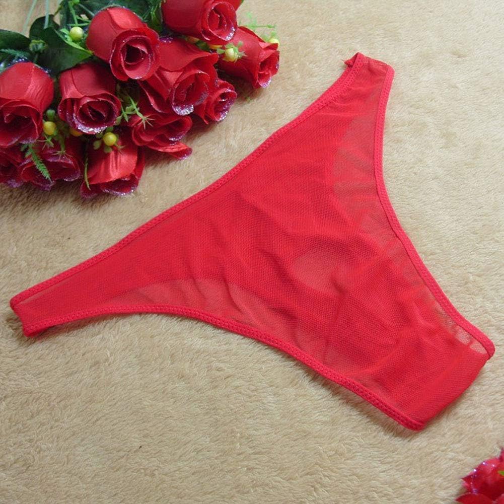 Mens 3in1 Pack Sexy Underwear Cool Briefs Ice Mesh G-Strings Bikini Thongs Panties Gift For Boyfriend (3 Colors Pack)