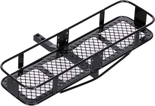 Miniatura 5 de GoolRC Enganche trasero de coche a control remoto, cesta de equipaje con capacidad para remolque, compatible con Hsp Redcat Traxxas Tamiya Hpi Rc4wd