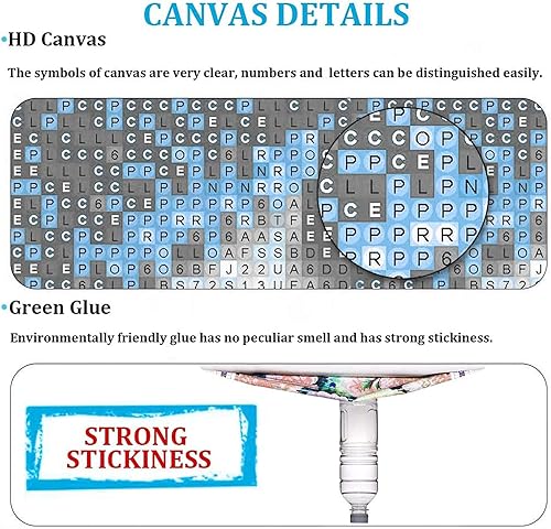 Miniatura 4 de Kits de pintura de diamante 5D para bricolaje para adultos, tamaño grande, arte de diamante completo con taladro, diamantes de imitación pegados,