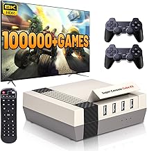 Kinhank Super Console Cube X3 Retro Game Console with 100000+ Games, EmuELEC 4.5/Android 9.0/CoreE 3 Systems in 1,2.4G+5G,BT 4.0,Compatible with 65+ Emulators