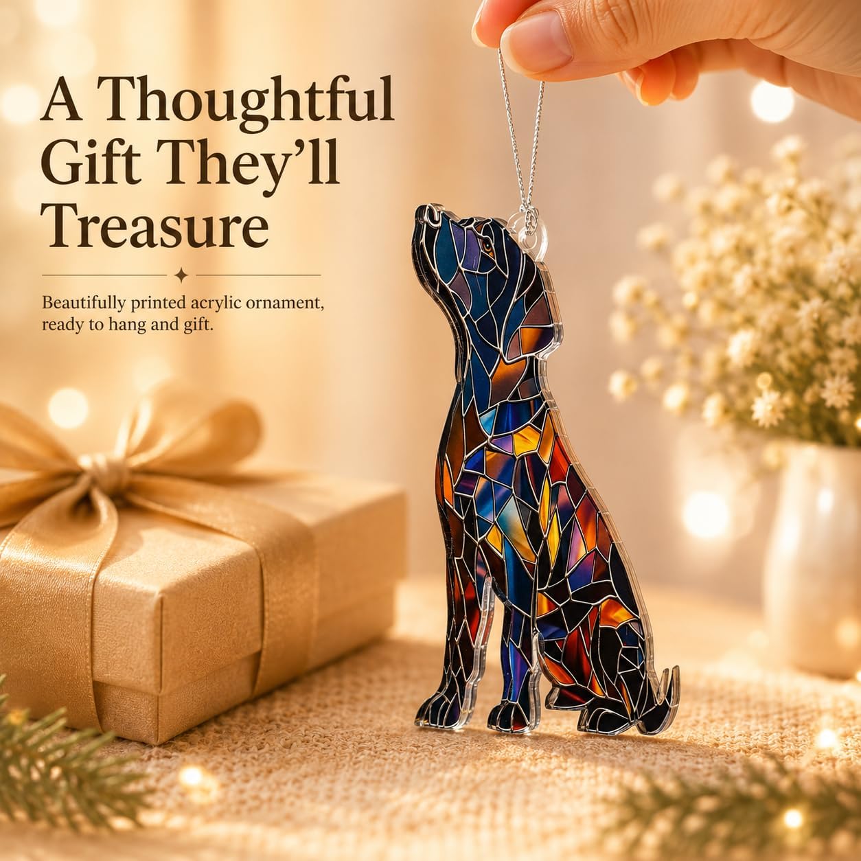 Great Dane Dog Christmas Ornaments 2026, Great Dane Gifts for Women, Men image 4