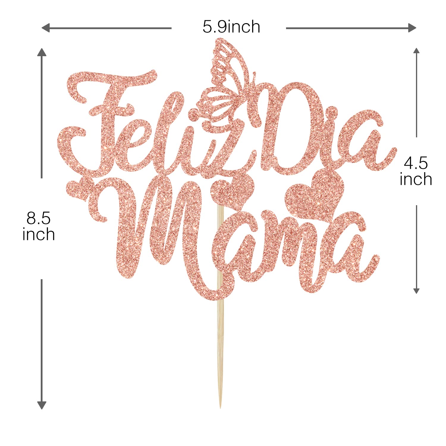 Muttertags-Dekoration Waben-Mittelstücke – 8 Stück, Mit „Best Mom Ever“, Doppelseitiges Papier, Für Kuchen & Tischdeko