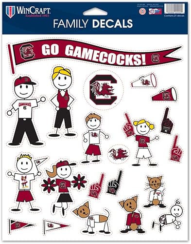 Miniatura 4 de Wincraft Hoja de calcomanías de la familia NCAA