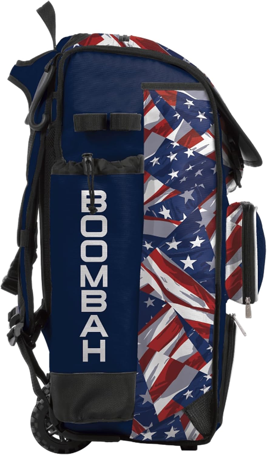 Boombah Catchers Superpack Hybrid Rolling Bat Bag - Wheeled & Backpack Version - USA - Multiple Styles