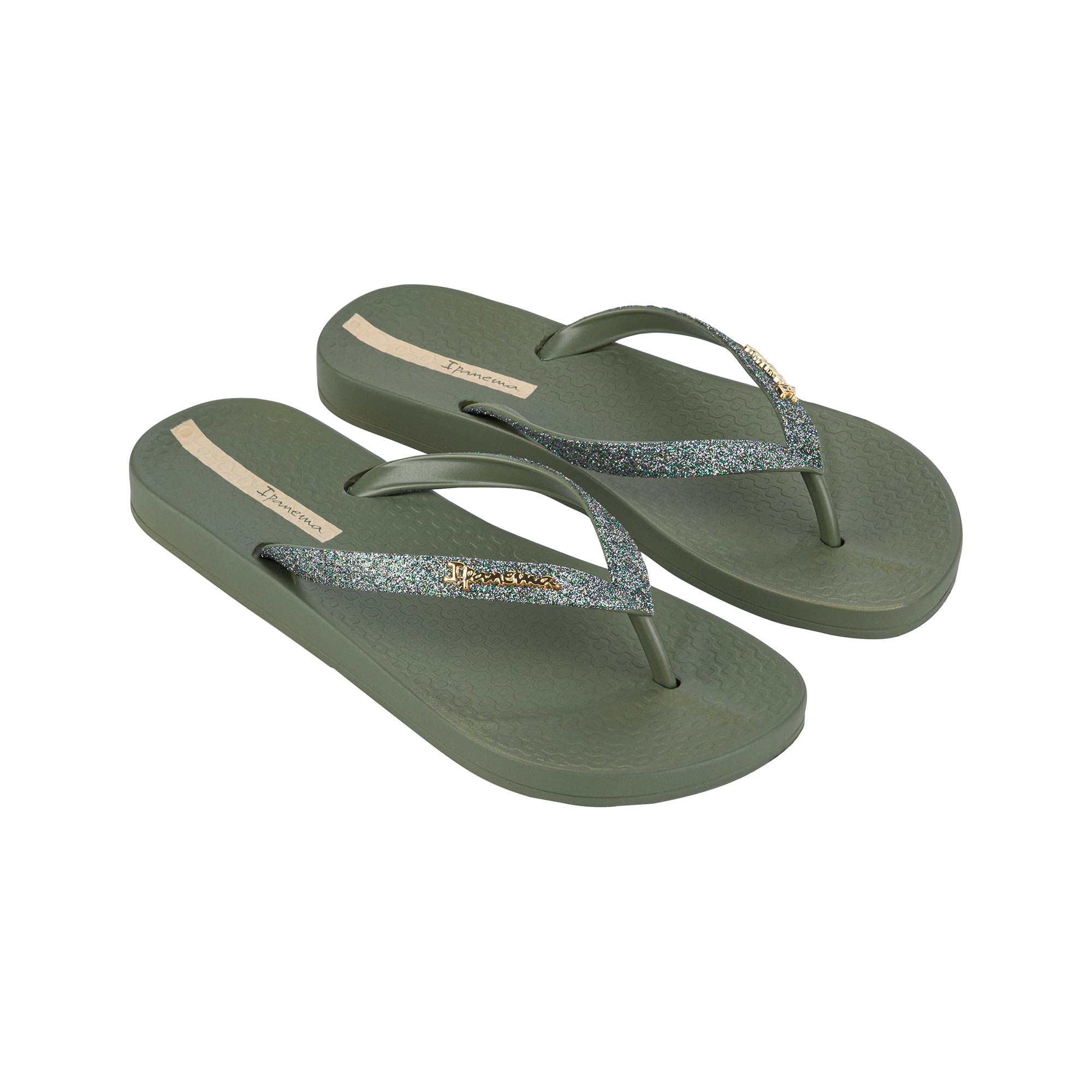 Ipanema ANAT LOLITA FEM, Flip-Flop, GREEN/GLITTER GREEN,