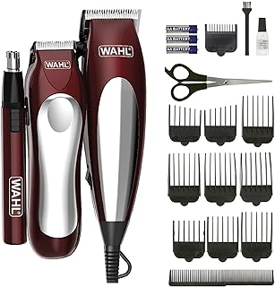 Wahl Hair Clipper & Trimmer Complete Grooming Set, Hair Clipper Gift Set, Hair Clippers for Men, Corded Head Shaver, Beard Trimmers Men, Stubble Trimmer, Personal Trimming, Male Grooming Set