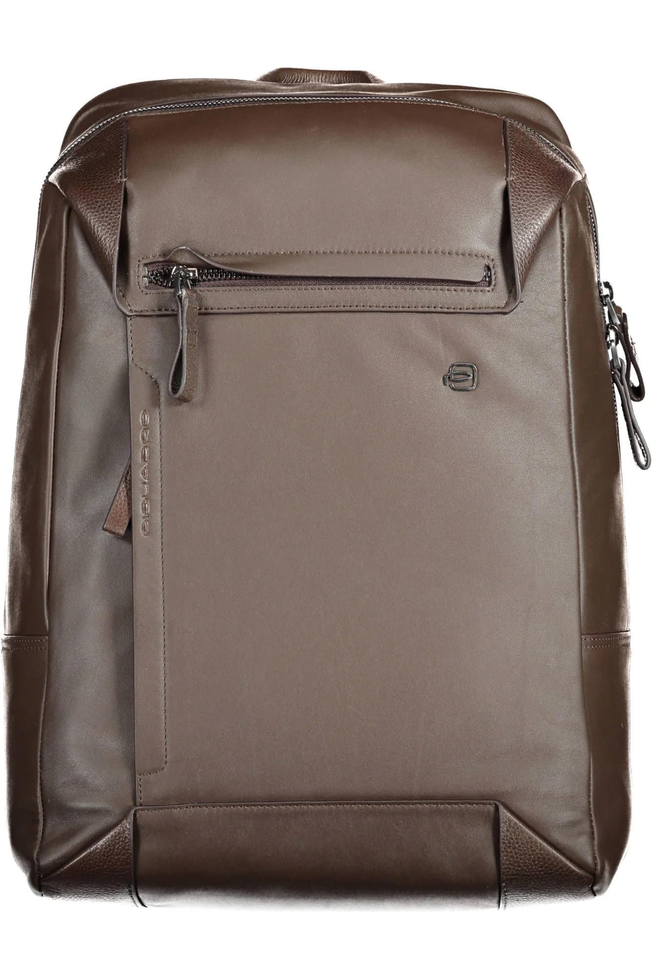 Piquadro Pan Rucksack aus Leder, ein Fach