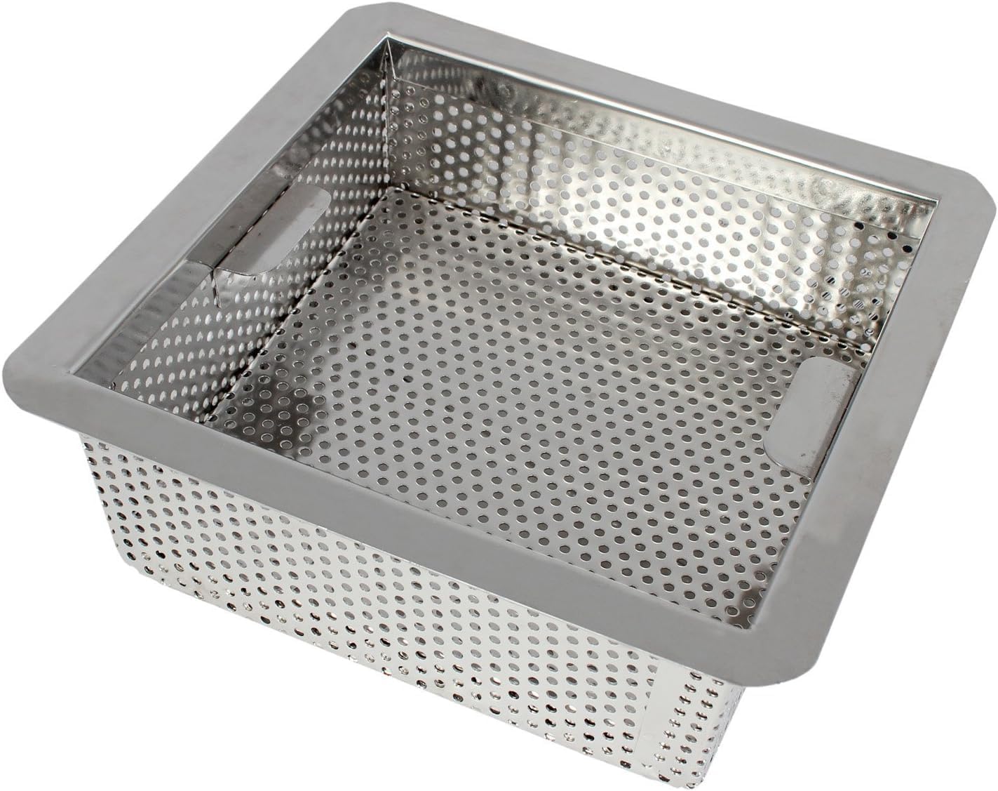 Floor Drain Strainer (Stainless Steel, 8.5 x 8.5" x 3")