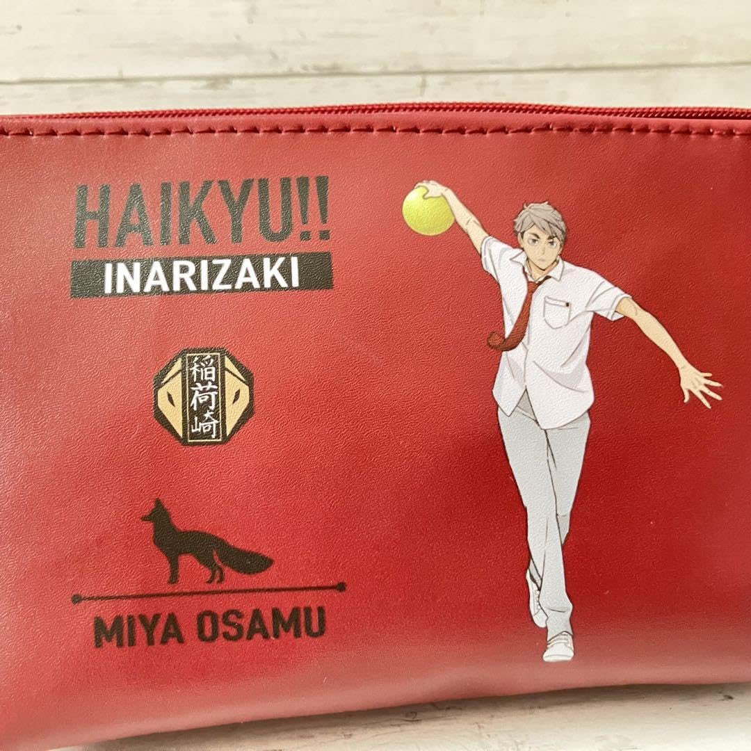【値下げ中】ハイキュー‼︎　宮侑　宮治　宮兄弟　ポーチ Amazon.co.jp: ハイキュー ラウンドワン ポーチ 稲荷崎高校 宮侑 宮治