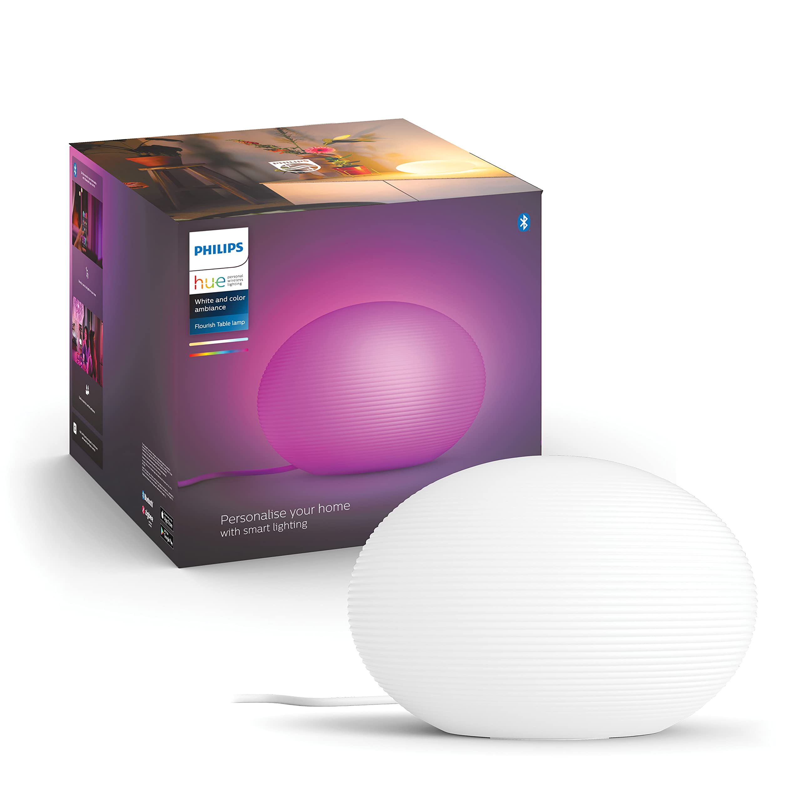 Phlps Hue Floursh lampe à poser LED, RGBW