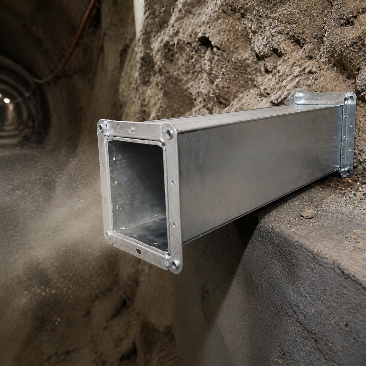 Condotto di Ventilazione Zincato | Pareti lisce interne, Tubo scarico fumi, Impianti di ventilazione, Per aziende di costruzioni
