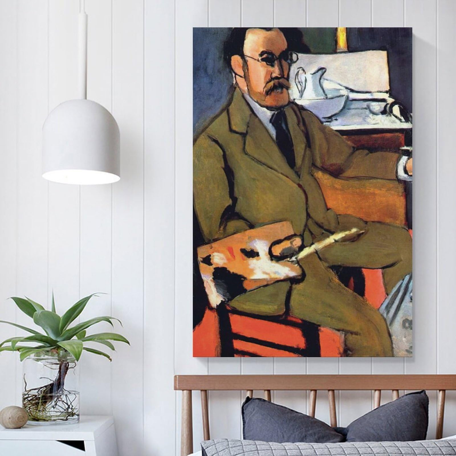 Amazon.co.jp: 画家アンリ・マティス 自画像 ポスター 絵画 ポスター