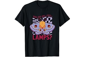 Yall Got Any Uhh Lamp Moth Night Light Novelty Graphic Men's T-Shirt