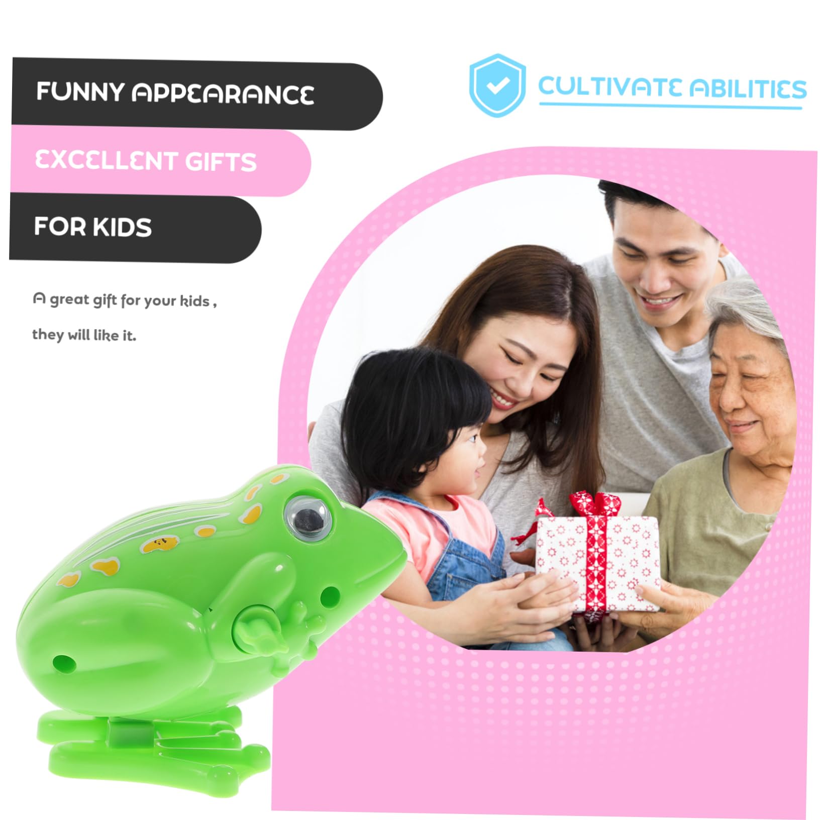 Amazon.co.jp: 6 ゼンマイけ カエル おもちゃ カエル おもちゃ アップ