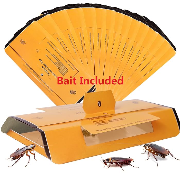 Buy 48 Pack Roach Traps Roach Killer Indoor Infestation, Cockroach