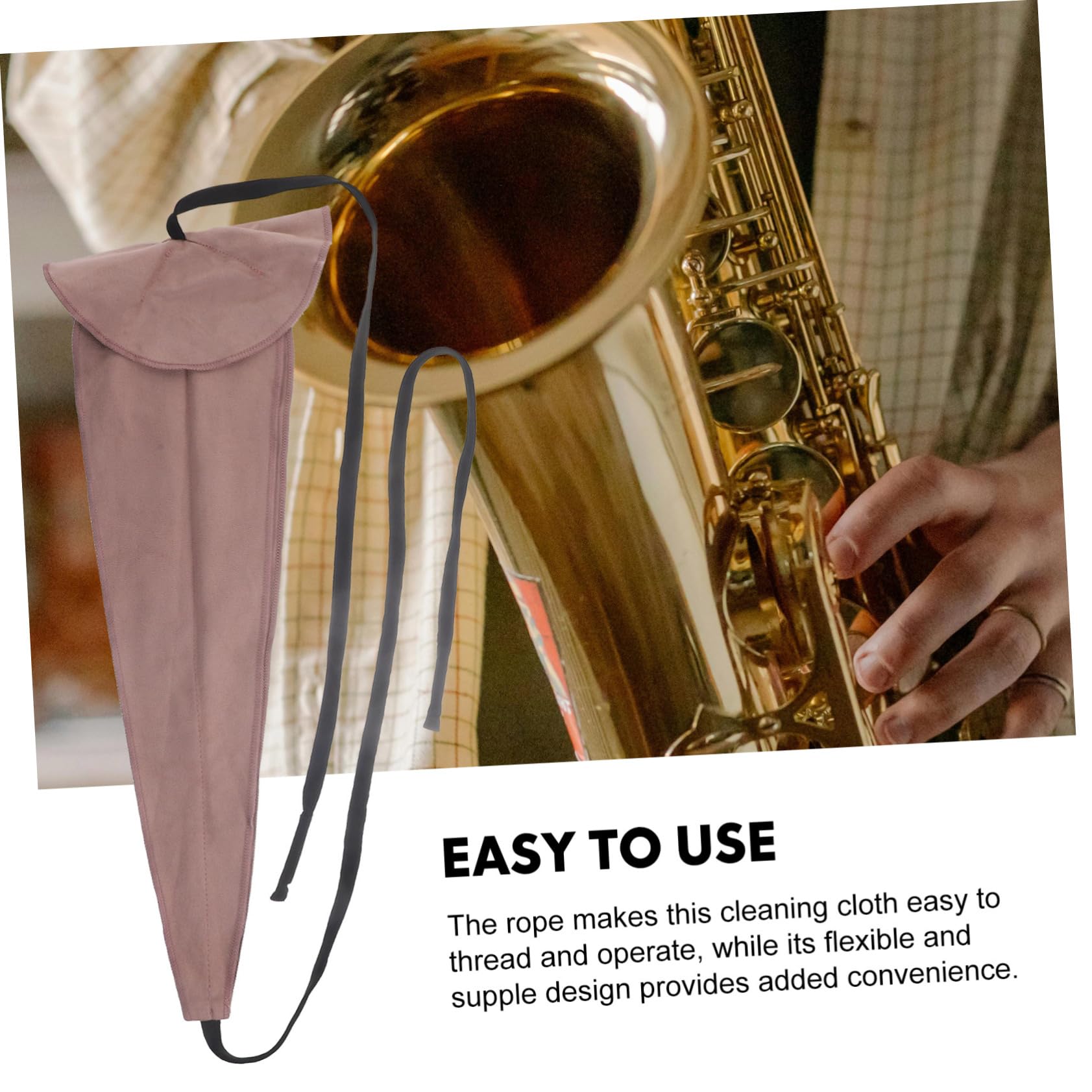 Imelod Saxophon-Reinigungsset Mit Tasche Für Alt-Tenor-Klarinettenflöte