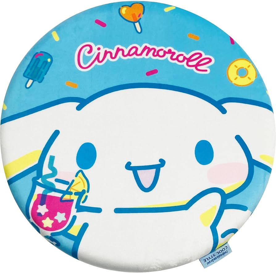 レア☆ シナモロール　ふわもこデザインシリーズ　クッション サンリオ a X: 