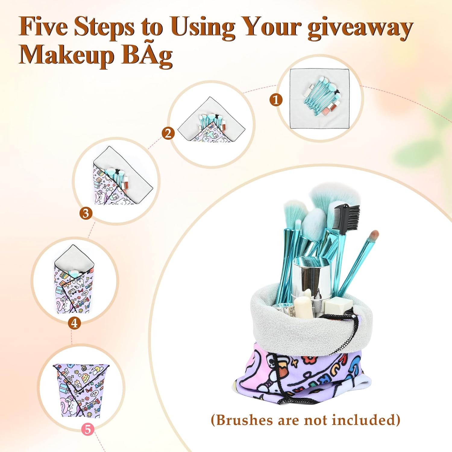 Makeup Case Organizer,Makeup Train Case, Trays Cosmetic Box Portable, Profesional for Salon Barber, Colorful Pink - Image 2