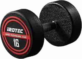 IROTEC ジムダンベル 16KG 2個セット アイロテック Amazon | IROTEC（アイロテック）NEWラバージムダンベル18KG