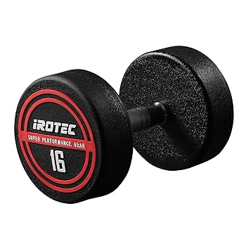 iROTEC 26kg ラバーダンベル① Amazon | IROTEC(アイロテック) ジム ダンベル 26KG（オール