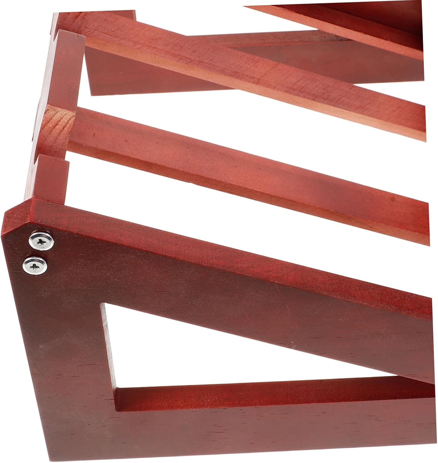 OUNONA Wooden Wine Rack for Displaying Bottles Sturdy Tabletop Wine Holder Elegant Design for Home Bar Kitchen Decor