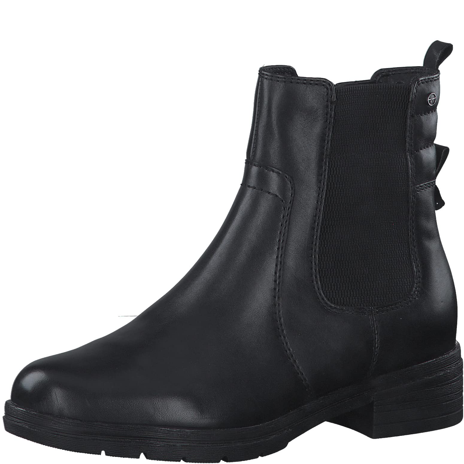 Tamaris Women's Comfort Ankle Boots, black, 39 EU Weit