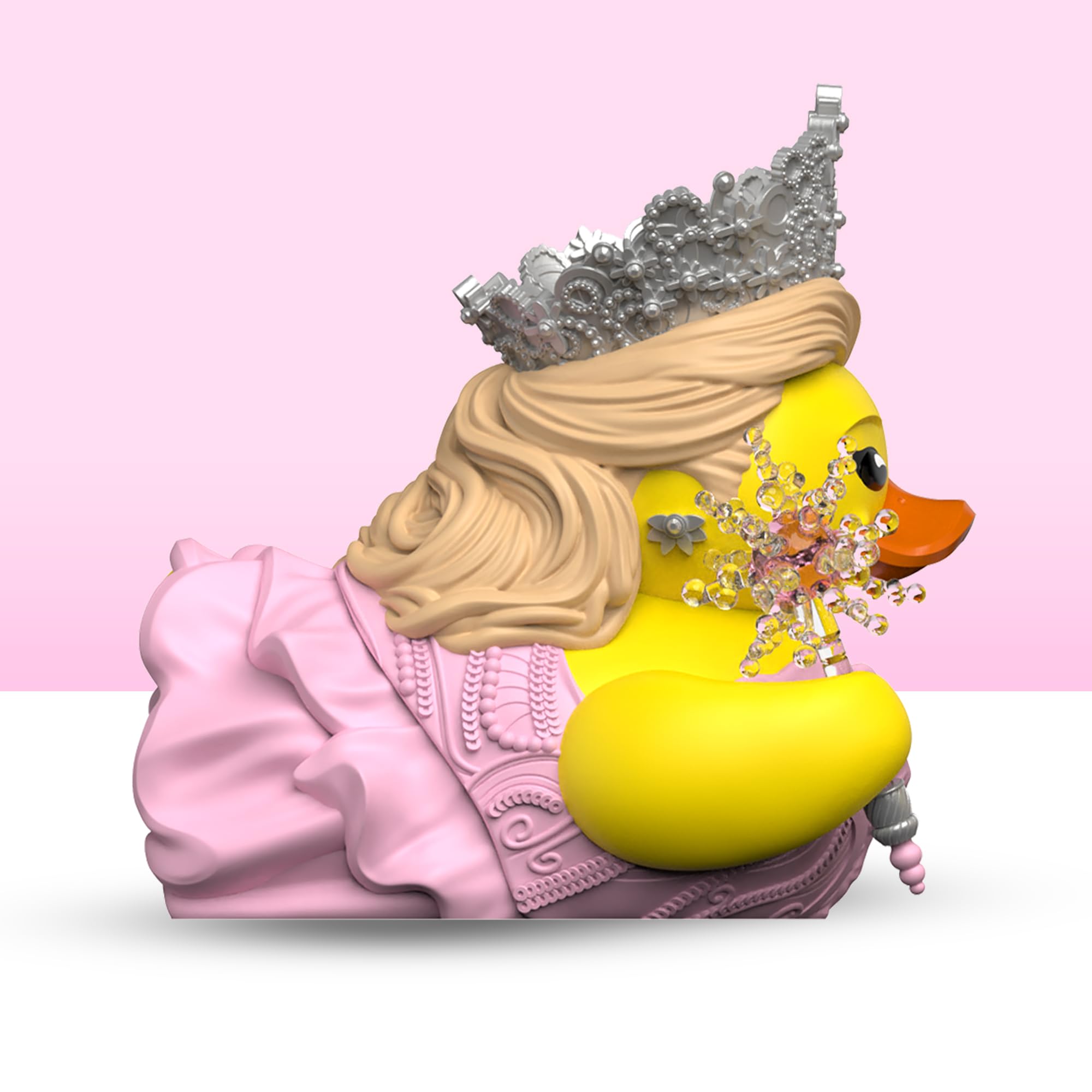 TUBBZ Boxed: Wicked - Glinda Upland Cosplaying Rubber Duck Vinyl Figure, Glinda (Boxed), 3.54 inches - Image 3