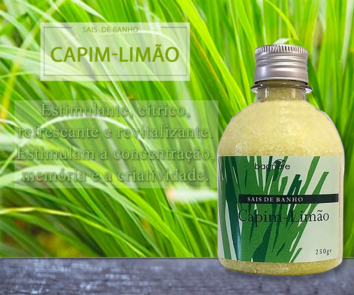 Sais De Banho Para Banheira Relaxante Capim Limão E Verbena em promoção! Veja a oferta e mais achadinhos de Esfoliantes & Sais de banho 4 Hoje é o melhor dia para comprar Sais De Banho Para Banheira Relaxante Capim Limão E Verbena com aquele preço maroto! Promoção! Aproveite a oferta! 4
