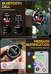 Military Smart Watch for Men with LED Flashlight 500mAh Big Battery Tactical Smart Watch 1.53” Big Screen Rugged Smartwatch 3ATM Waterproof Fitness Tracker with Health Monitor for iPhone Android