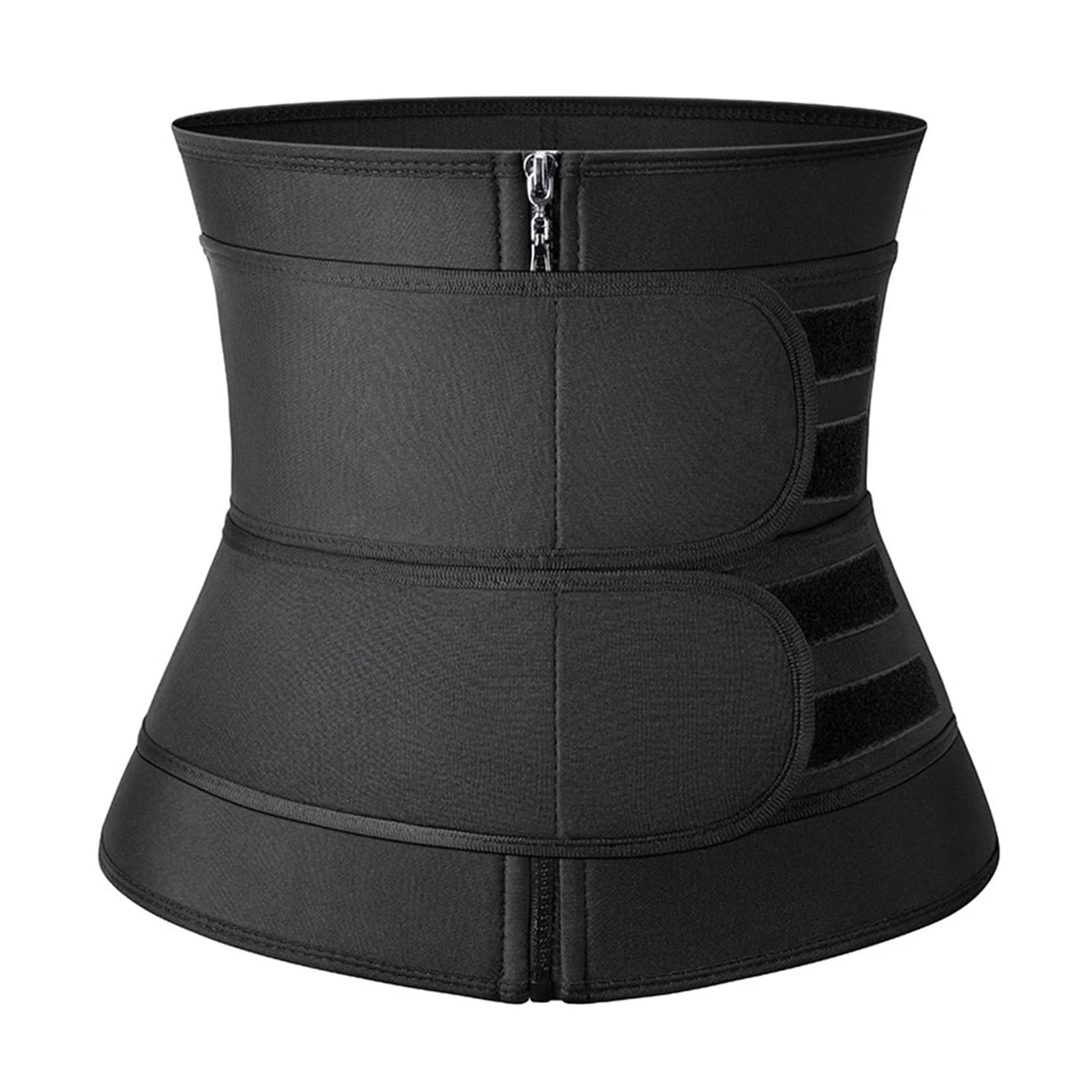 Ceinture Sudation Femme Ceinture Amincissante for Le Sport, Corset, Ceinture Abdominale(3 Bones Zipper,L)