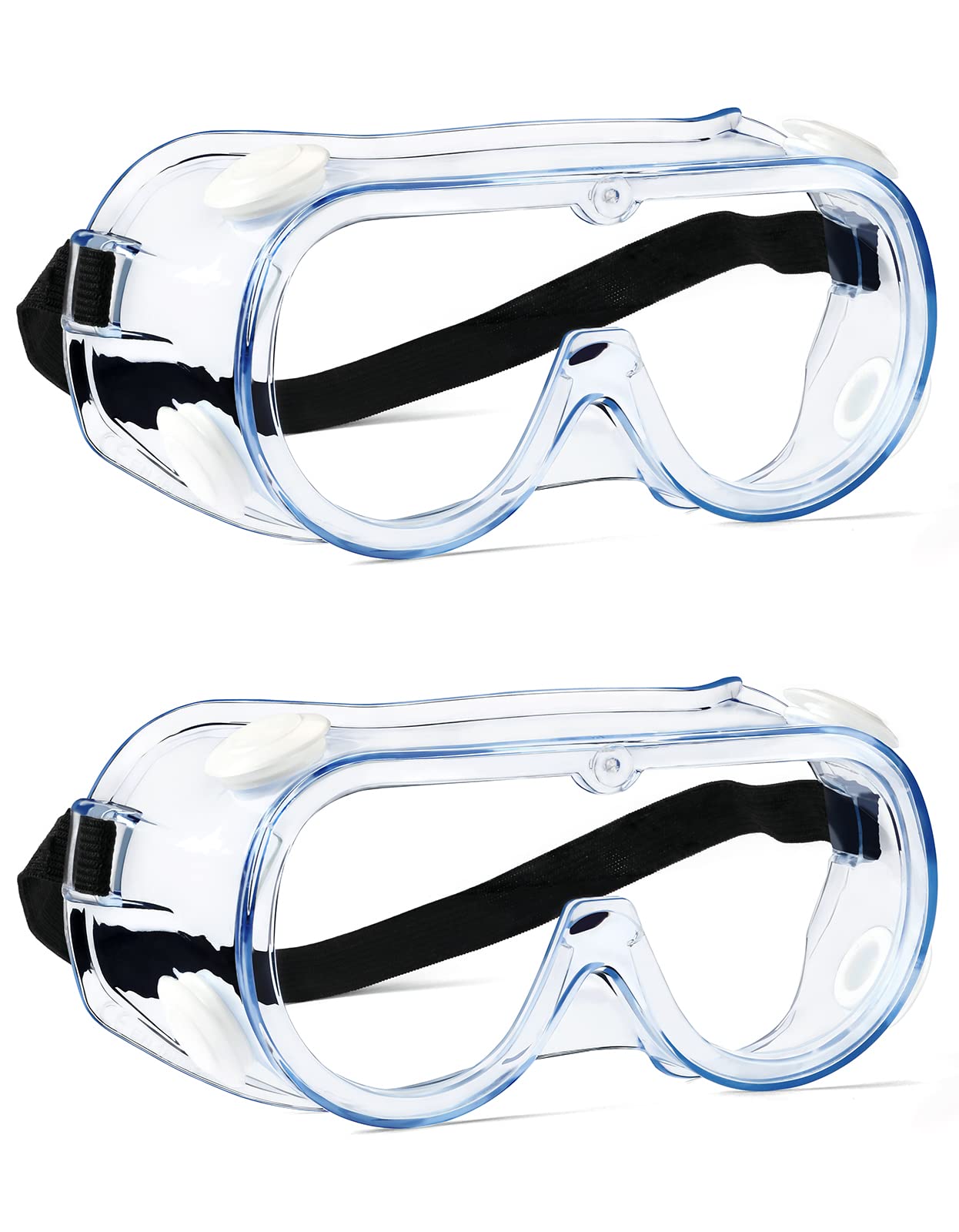 MELASA Safety Goggles ANSI Z87.1 Anti-Fog Protective Lab Goggles Chemistry
