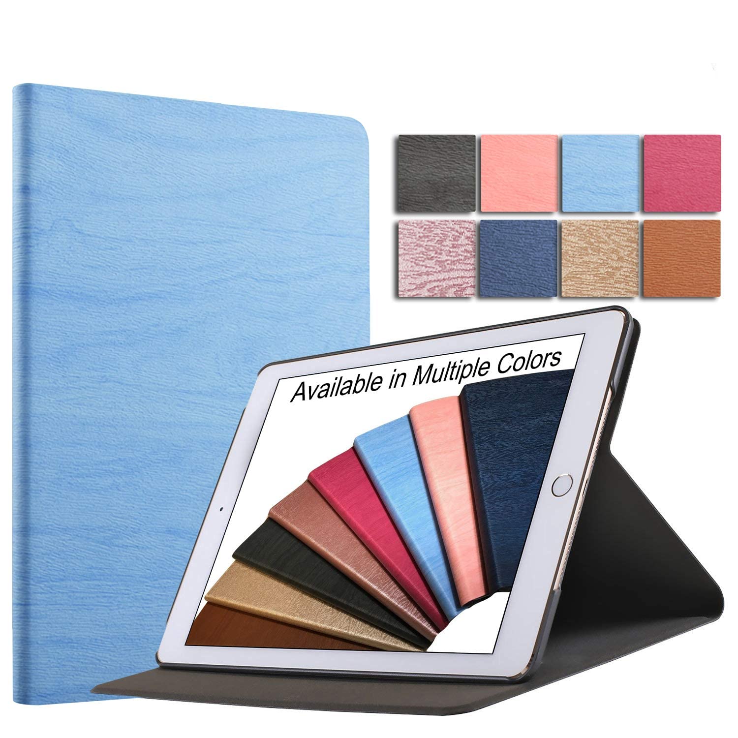 DuraSafe Cases for iPad Mini 4 Gen 2015 Case A1538 MK6K2LL/A MK6J2LL/A MK6L2LL/A A1550 MK9J2LL/A MK9H2LL/A MK9G2LL/A MK9P2LL/A MK9Q2LL/A MK9N2LL/A MK882LL/A MK862LL/A MK872LL/A MK8A2LL/A - Sky Blue