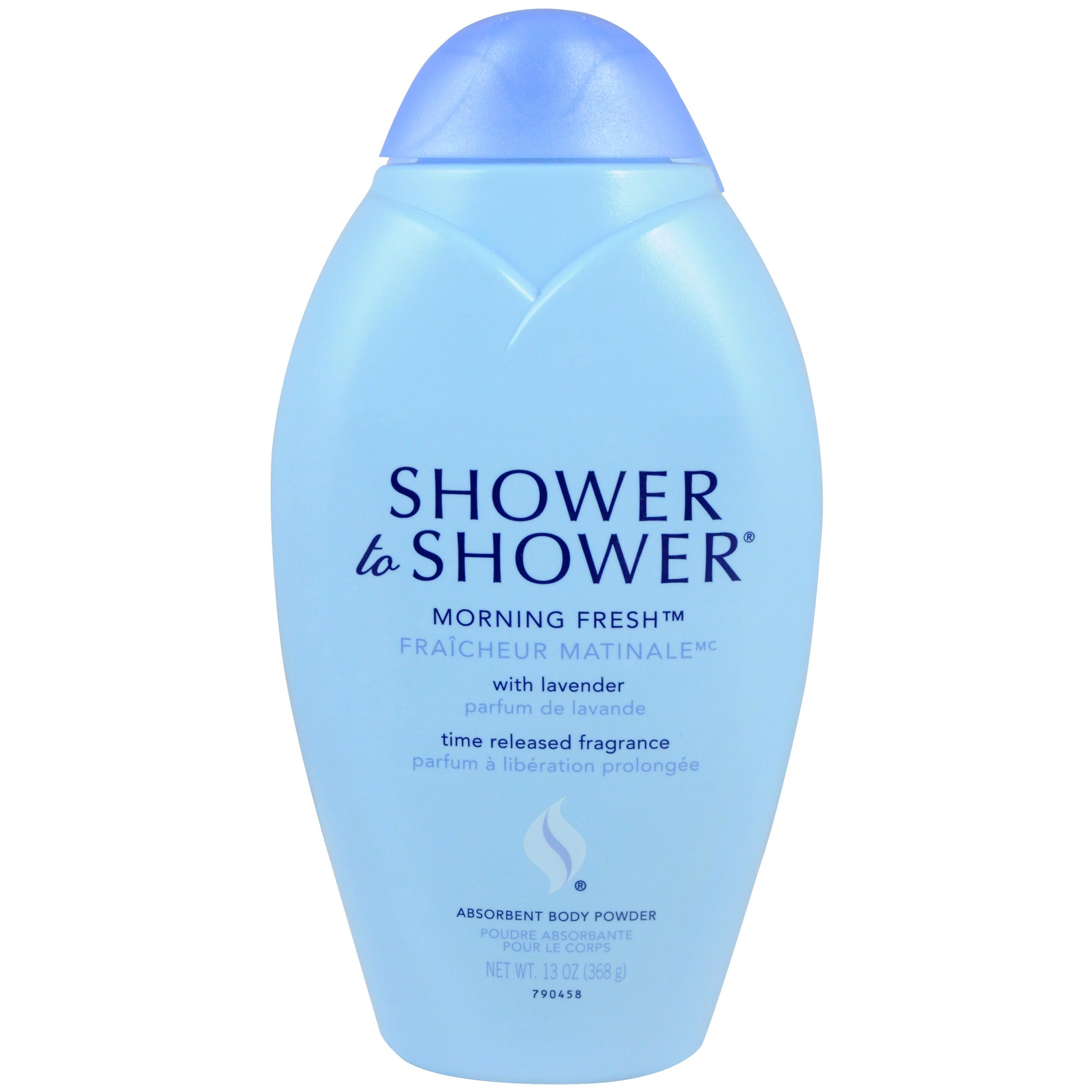 Shower to Shower, Absorbent Body Powder Morning Fresh, 13 oz