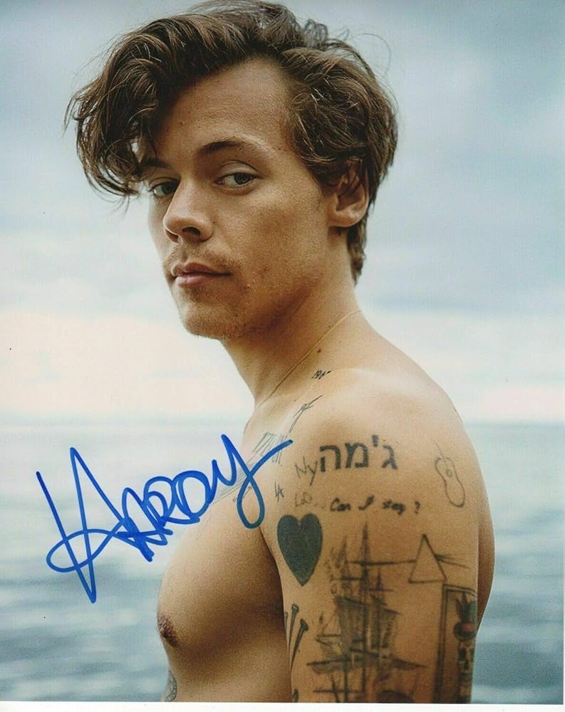 Amazon.com: Harry Styles reprint signed autographed 8x10