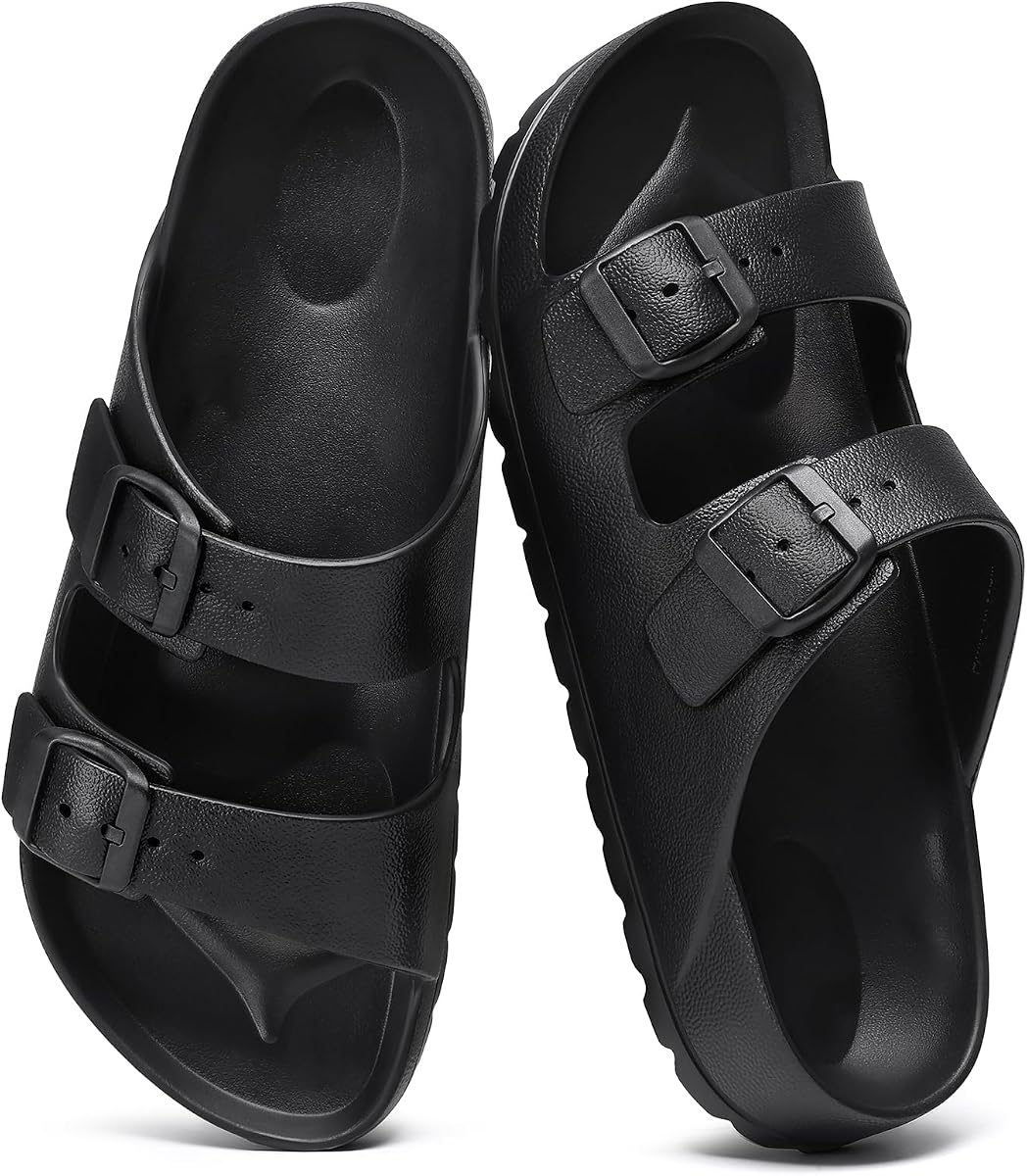 Women's Comfort EVA Sandals Medium Arch Support Beach Slides