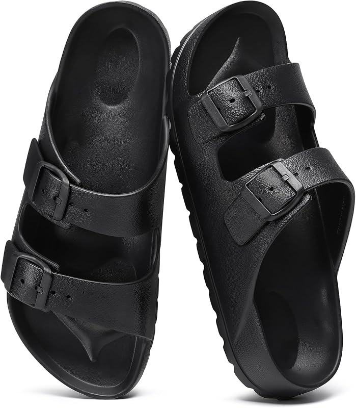 Women's Comfort EVA Sandals Medium Arch Support Beach Slides