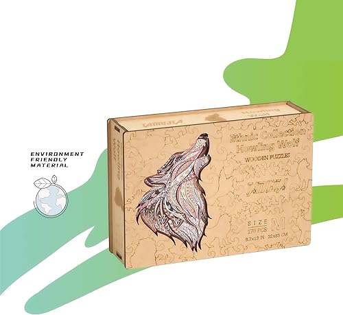 Miniatura 5 de Rompecabezas de madera, hermosos rompecabezas únicos con forma de animal familiar, 170 piezas, el mejor regalo para adultos y niños, colección