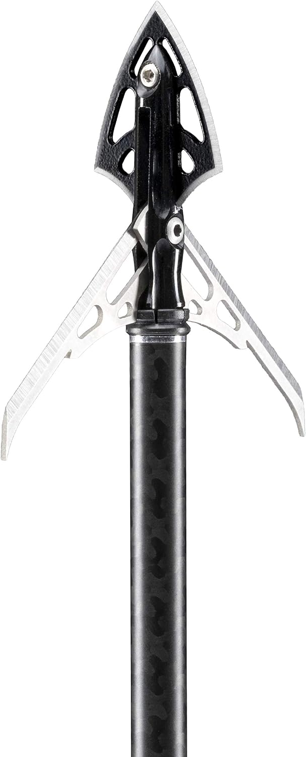 Rage Extreme 4 Blade Arrow Archery Broadhead, 100 Grain - 2 Pack