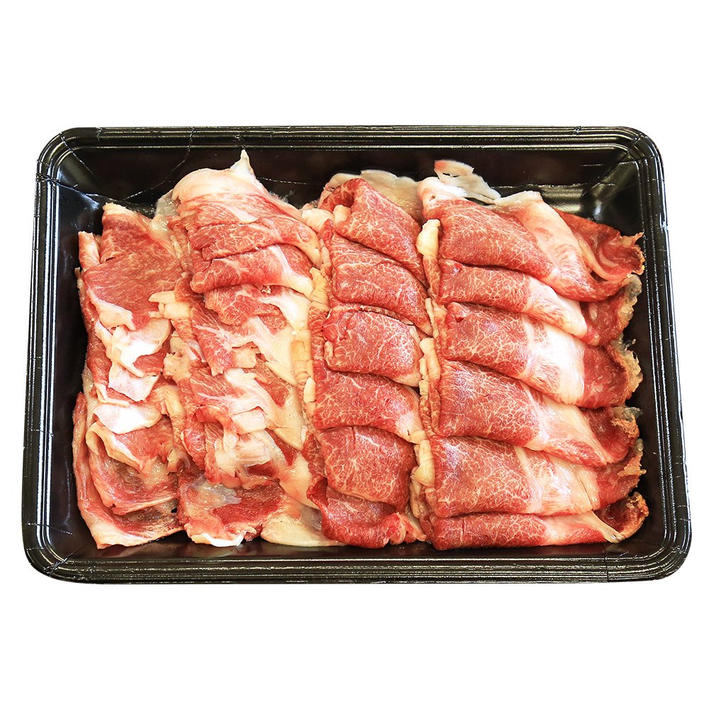 北国からの贈り物 すき焼き 肉 しゃぶしゃぶ肉 黒毛和牛 切り落とし 厳選 霜降り ふらの和牛