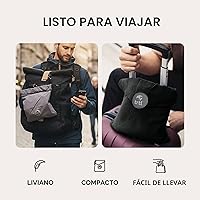 Vista 6 de Almohada Trtl probado científicamente super suave cuello apoyo almohada de viaje se puede lavar a máquina, Lana, Rojo, S