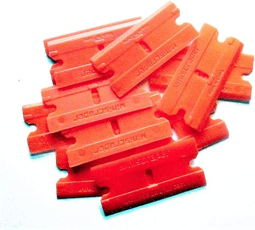 Miniatura 4 de Cuchillas raspadoras de plástico de doble filo (paquete de 1)