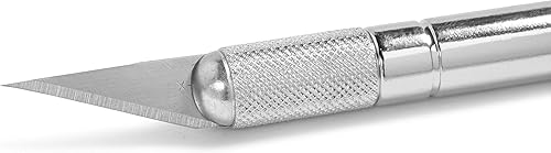 Miniatura 3 de X-Acto #2 - Cúter con tapa de seguridad, afilado, duradero, cuchillo de precisión, para corte y recorte medianos