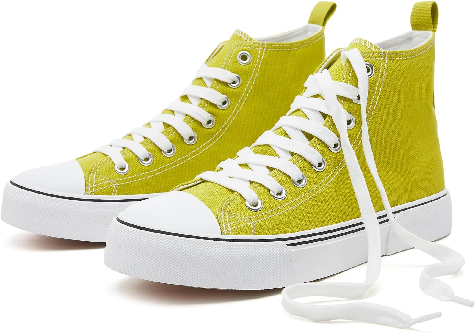 light green high top dunks